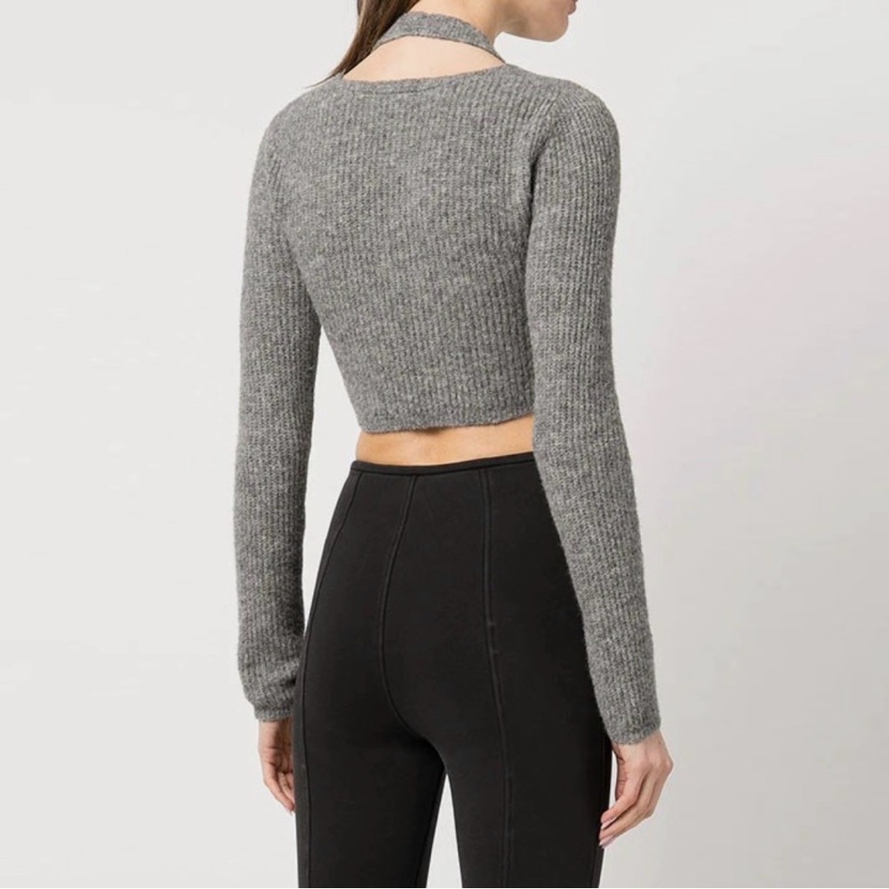 Alexander Wang SS22 Solid Ribbed Layered Short Fi… - image 8